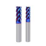 Nano coating 4 Blade Stainless Steel CNC Tools Tungsten Steel 65 Degree Milling