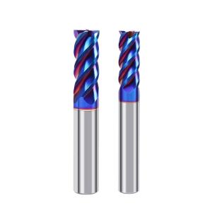 Quality Nano coating 4 Blade Stainless Steel CNC Tools Tungsten Steel 65 Degree Milling Cutter wholesale
