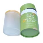 Perfume Candle Fragrance Cylindrical Paper Tube Packaging Customized Logo