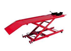 Quality MET Pneumatic Motorcycle Lift Scissor Structure Pneumatic Motorcycle Lift Table Capacity 500Kg wholesale