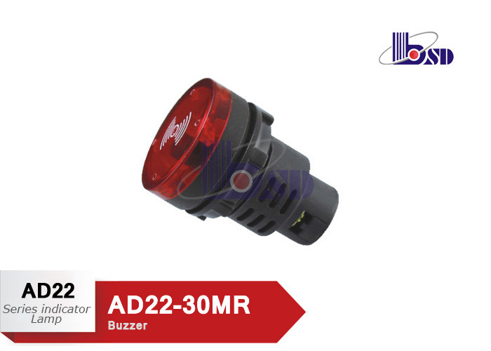 Black Panel Mount Led Indicator Lights Long Service Life More Than 30000h