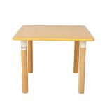Square Brown Dining Room Table Chairs for Elderly in Home Care Community Direct