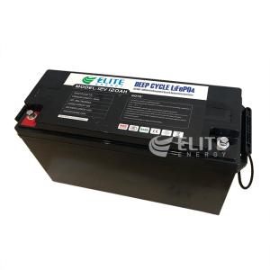 Quality Phosphate Backup 1536Wh 12V 120Ah RV LiFePO4 Battery Long Life Span wholesale