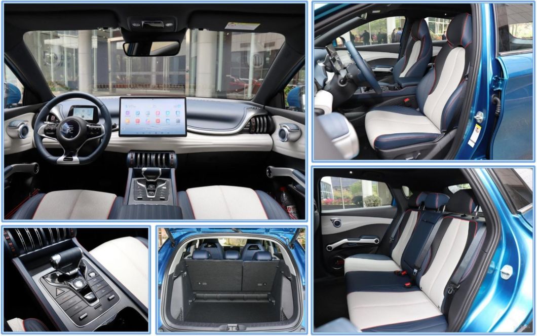 China Second-Hand 4 Wheel 5 Seat Byd Yuan Plus Electric Car Support Fast Charging