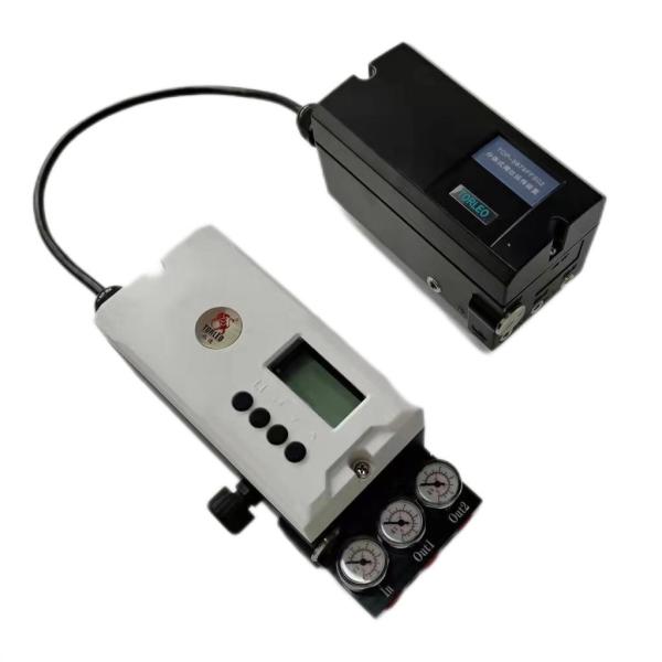 Electronic Intelligent Valve Positioner Flow Control Double Acting Fail Lock