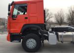 HOWO Drawing Head Tractor Truck LHD 6x4 371HP Single Berth Cabin Air Suspension