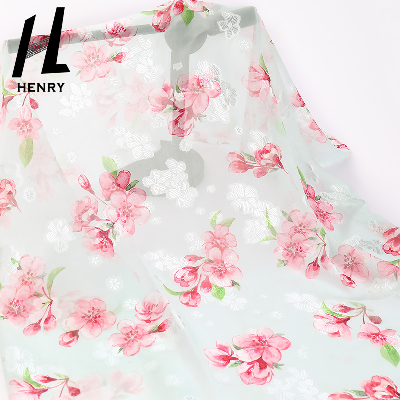 Floral Printed Polyester Chiffon Fabric For Fashion Garment Textile