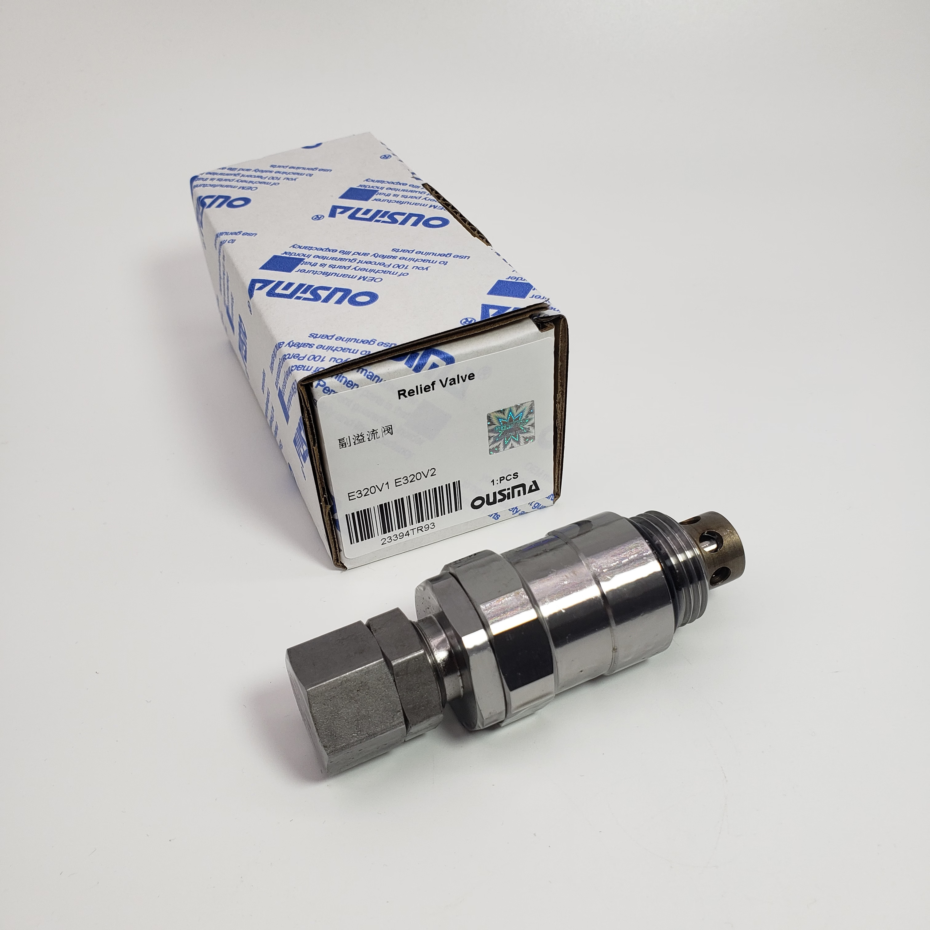 Excavator Hydraulic Relief Valve For E320V1 E320V2