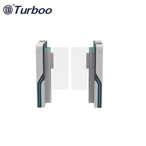 Quality Compact Design Speed Gate Turnstile Office Building AC100-240V Pedestrian Swing Gate wholesale