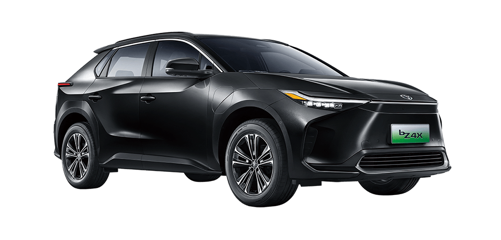 Hot selling Medium SUV electric car TOYOTA bZ4X with reversing camera high speed 160km/h FWD vehicle 18 inches tires in stock