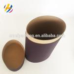 Hot Stamping Oval 130mm Height Push Up Cardboard Tubes