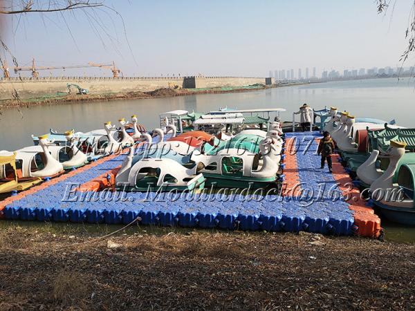 Cheap Plastic hdpe modular floating dock to thailand for sale