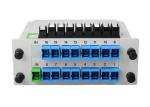 Single Mode Fiber Optic Cable, 1X16 Cassette pLC fiber splitter