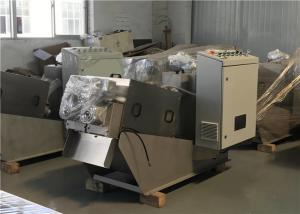 Quality OEM Screw Press Wastewater Treatment 380V Voltage Silver Color 375-5000kg wholesale