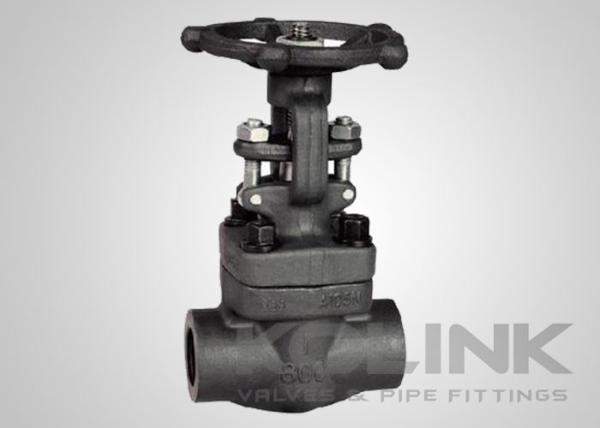 Cheap Forged Steel Gate Valve Threaded End NPT Solid Wedge Class 800-1500 for sale