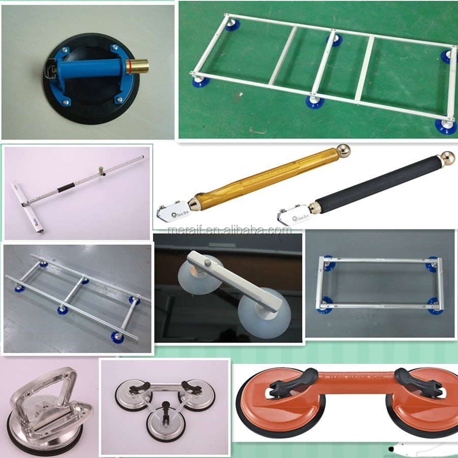 Meraif Glass Lifter Car Dent Puller, Vacuum Lifter for Glass/Tiles/Mirror/Granite Lifting, Gripper Sucker Plate