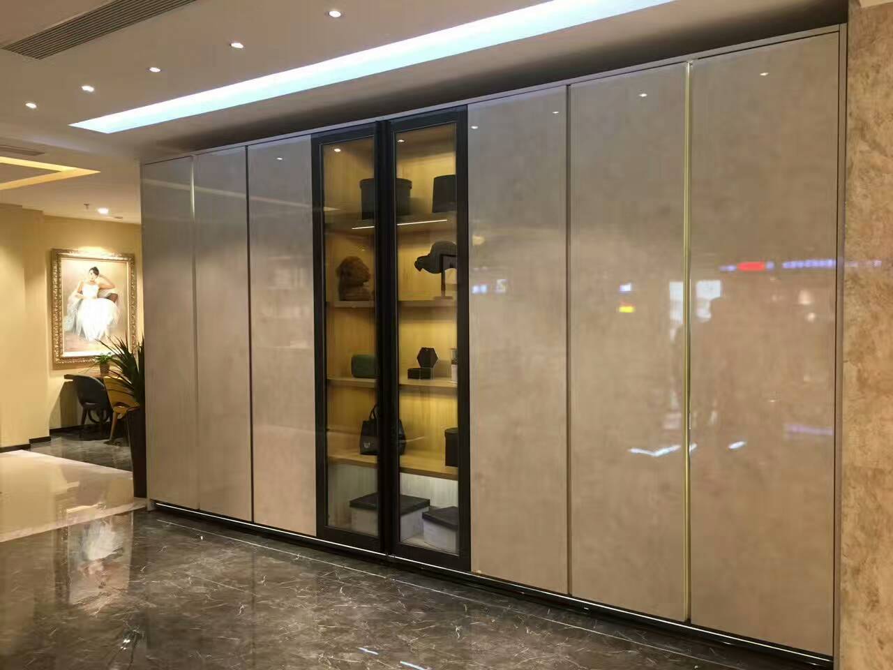 Marble color High gloss 18mm 12mm laminate furniture acrylic mdf boards in china