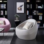 Sea Shell Plastic Chair Rotomolded PE Funiture Morden Design