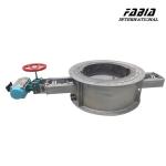 Carbon Steel High Temperature Butterfly Valve Quick Operation For Oil And Gas
