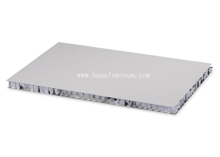 Brushed Heat Insulation Honeycomb Aluminium Panel Sandwich Structure