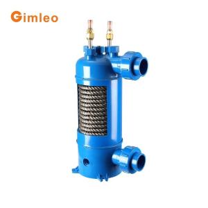 Quality PVC Shell Titanium Coil Heat Exchanger For Aquaculture MHTA-3 wholesale