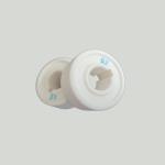 Ceramic model of high hardness alumina wire feeding wheel