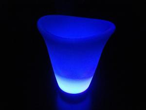 Quality LED ice Wine Bucket IC-007 Rechargeable battery,5V 1A, 18pcs RGB LED 16 RGB color changing wholesale