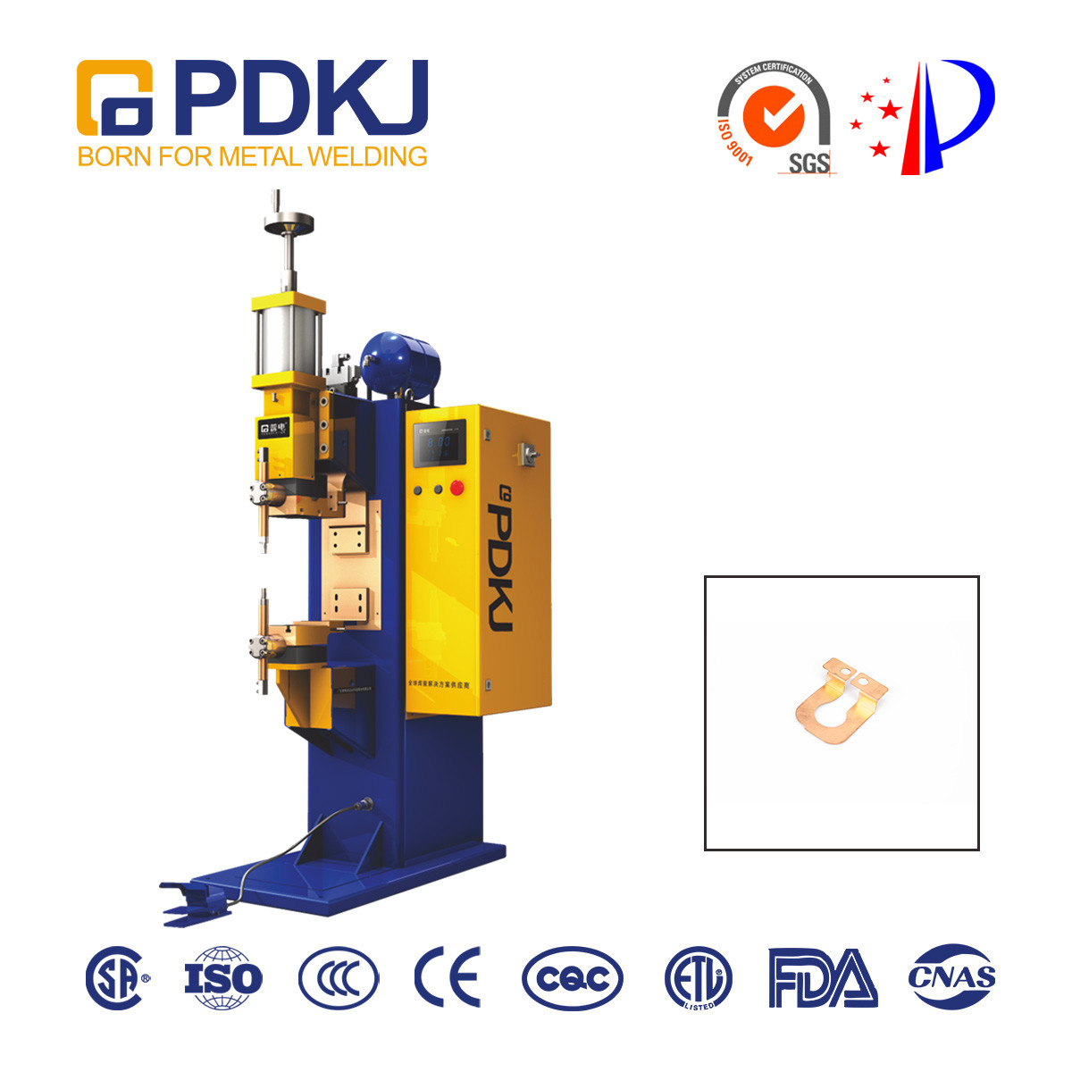 DTB 280 DC Nut Inverter Spot Welder ISO9001