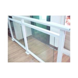 Quality Metal Building Balcony Railing Tempered Double Glazed Aluminium Iron Baluster wholesale
