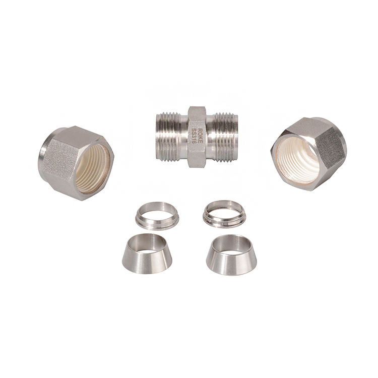 Metal Seal 3 Pieces Union Stainless Steel 316/316L 304 304L 6000 PSI 3000# 6000# Alloy Material Pipe FItting