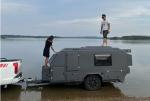 Light Weight Off Road Camper Trailer Fashionable Designed Top Tent Trailer