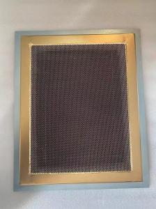 Quality Brass 25mm Thickness Honeycomb Waveguide Air Vents Faraday Cage Installation wholesale