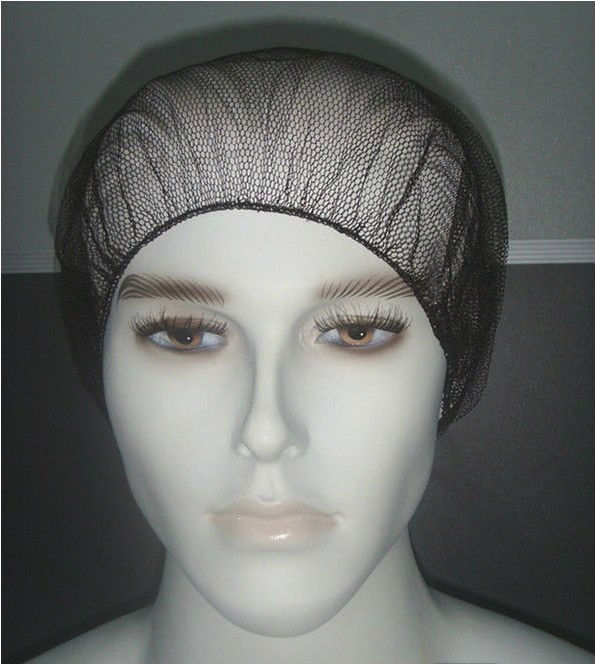 2017 Cheap disposable nylon net cap/Hair net for food industry