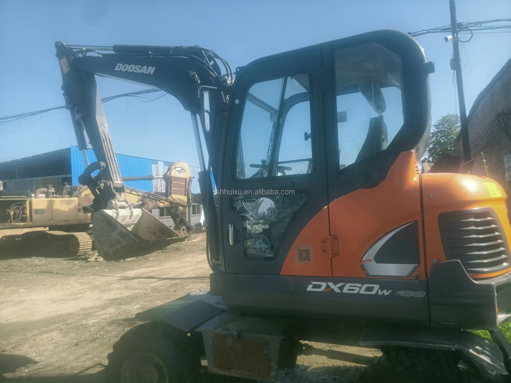 Doosan hot sale Used doosan dh60-7 crawler excavator/Used mini digger Doosan DX60W Cheap price