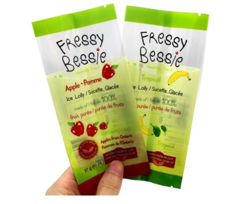 Custom Printing Heat Seal Biodegradable plastic wholesale popsicle packaging bag