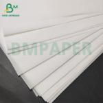50 Gram 60 Gram Natural White Greaseproof Paper For Oil Food Stuff
