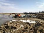High Strength Amphibious Equipment 7.7m Length For Tata Hitachi EX200 Excavator
