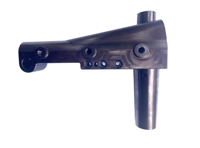 HRC48 SKD61 CNC Mechanical Parts , Milling Grinding Precision Motorcycle Parts