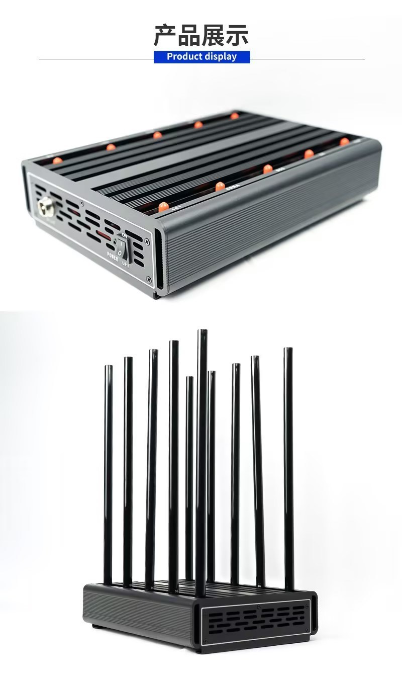 10/12/14/16 Antennas 2g 3G 4G 5g GPS WiFi Desktop Mobile Inhibitor Strengthened Signal Jammer