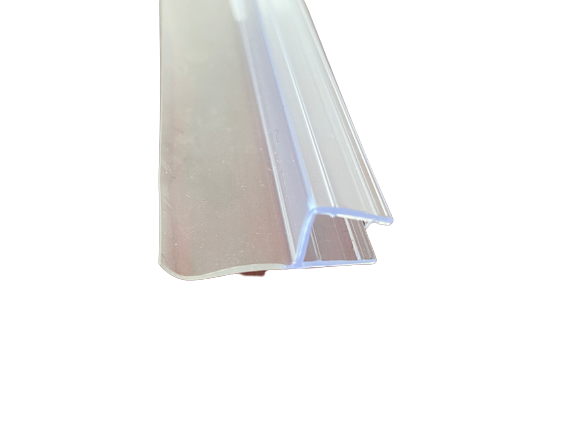 2.2m PVC Transparent Sealing Strip for Modern Design Style Shower Sliding Glass Door