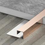 10mm 3m Polished Stainless Steel Tile Trim Floor Edge 304 316 L Shape