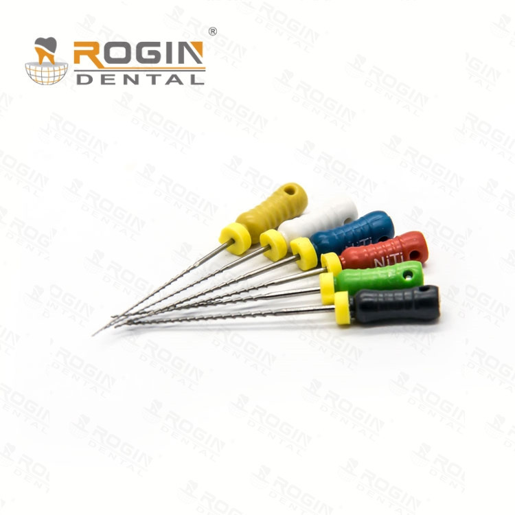 Dental Endo Files Super Flexible H K Niti Endodontic Files And Reamers Pack Of 6 Pcs Per Box Root Use ForCanal Treatment