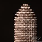 Scale Architectural Concept Model Famous Buildings Dubai W Residences DARGLOBAL
