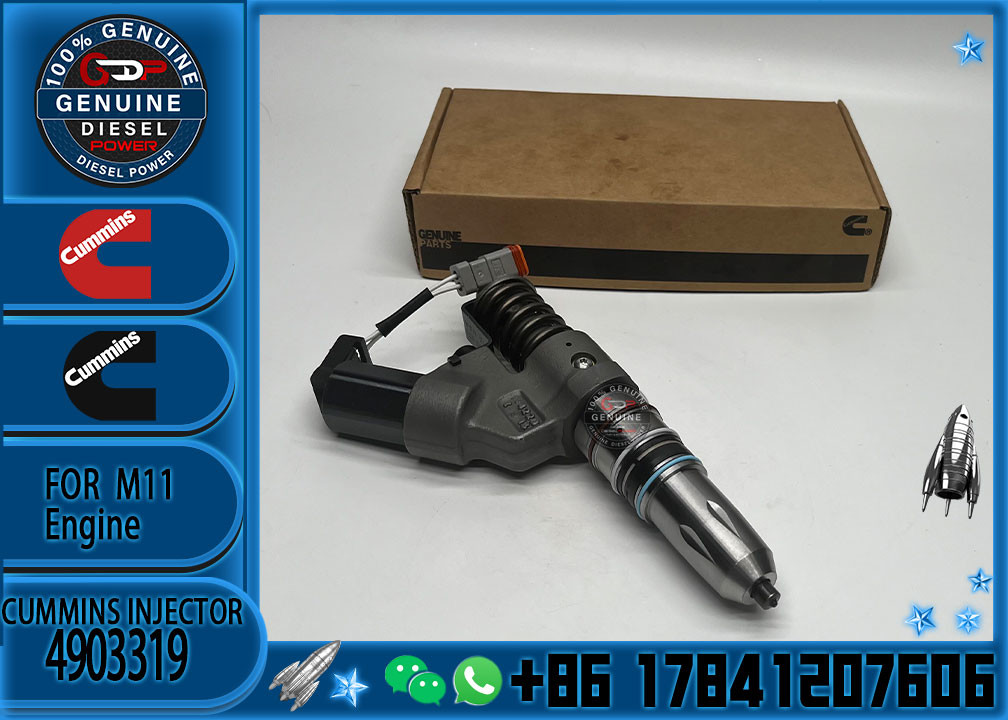 Common Rail Fuel Injector 4026222 4903319 4062851 3411845 Injector 23670-26011 4903472 for Diesel Engine M11 ISM11 QSM11