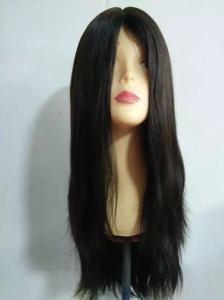 Quality 16 Inches Natural Color European Virgin Human Hair Jewish Wigs Big Layer wholesale