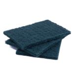 Non Woven Cleaning Scouring Pad Green Scuff Pad For Kitchen Dish Polishing