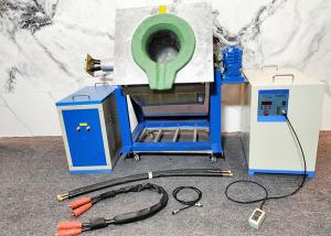 China Aluminum Electric Induction Melting Furnace Fast Smelting Copper Gold on sale