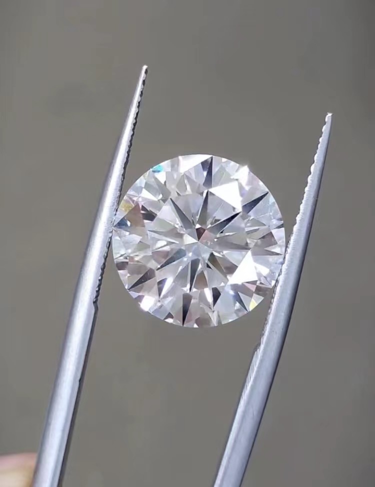 IGI Certified Synthetic Round Diamond DEFG Jewelry Decoration CVD White Diamonds