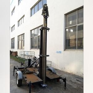 Quality 21m Lockable Pneumatic Telescopic Mast 50kg payload-NR-3200-21000-50L antenna telescopic mast aluminum telescoipc mast wholesale