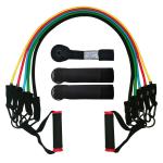 Fitness Latex 11pcs Resistance Bands , Resistance Band Tube Pull Rope Sport Set
